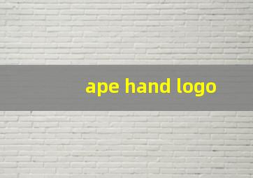 ape hand logo